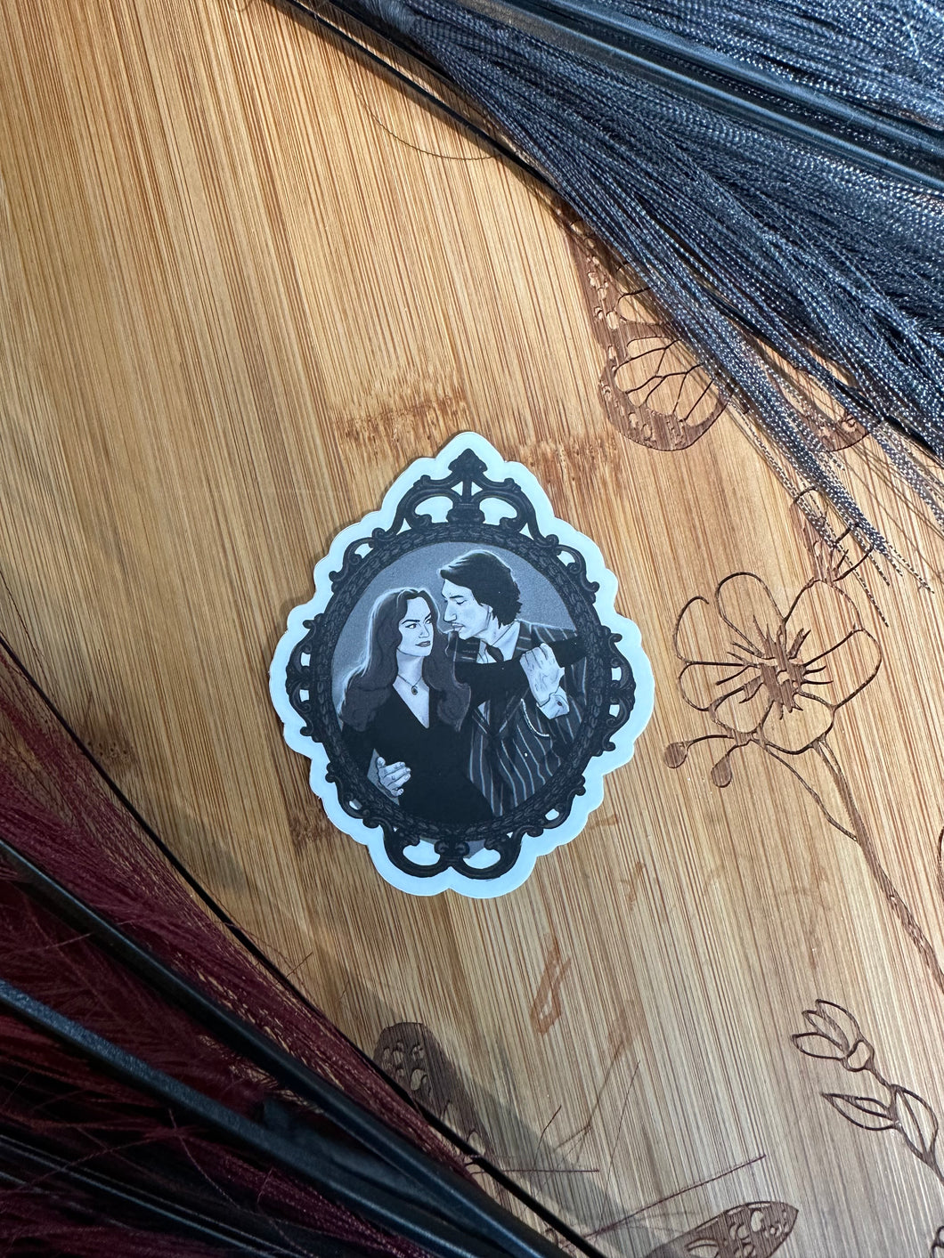 🕷Gomez & Morticia Reylo AU🕷 Sticker