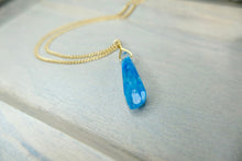 Load image into Gallery viewer, Old Ben Kyber Crystal Small Pendant Necklace blue crystal  Force Universe  Gift
