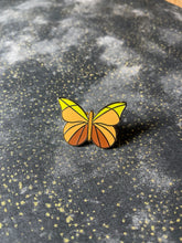 Load image into Gallery viewer, Pair of Butterfly Mini Pin Fillers, Enamel Pin
