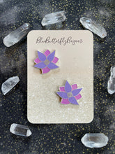 Load image into Gallery viewer, Pair of Flower Mini Pin Fillers, Enamel Pin
