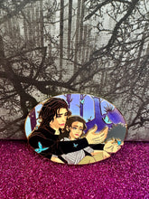 Load image into Gallery viewer, Dyad in the Woods Pin by Vivsketchess Collab with Peachier Pins
