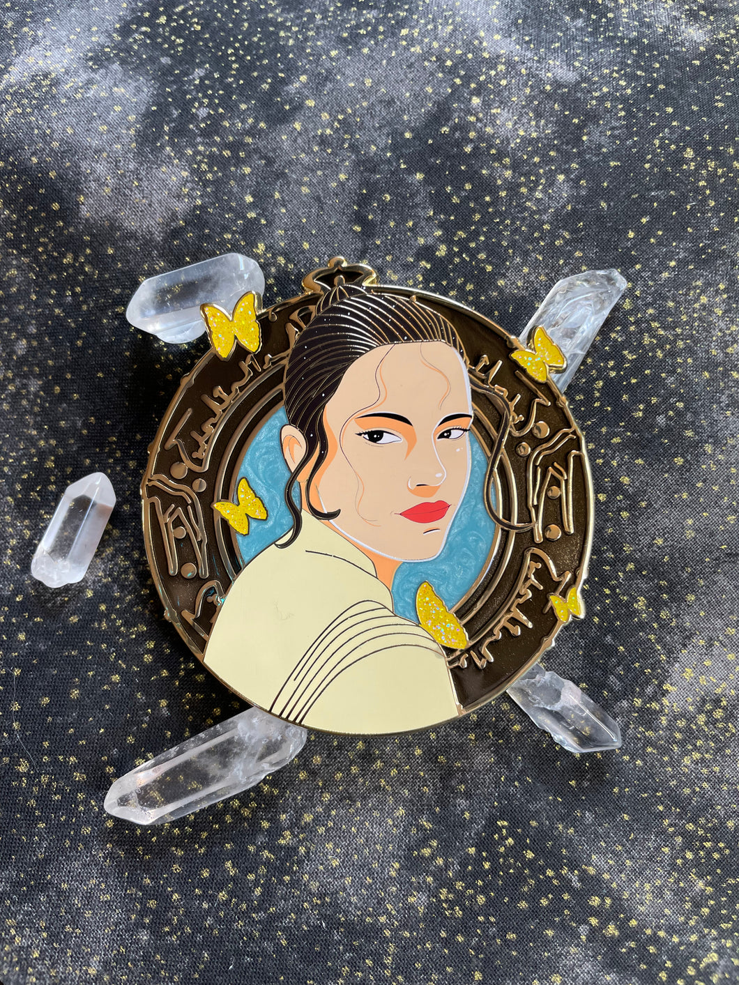 Thousand Generations Rey the Scavenger Enamel Pin Force Universe