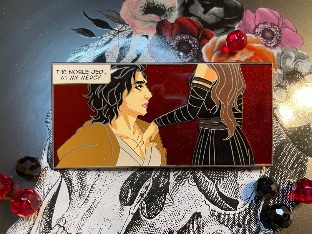 Jedi Ben & Dark Rey Comic Part 1/3 AU Pin by Vivsketchess