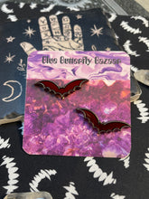 Load image into Gallery viewer, Gothic Bats Enamel Pins
